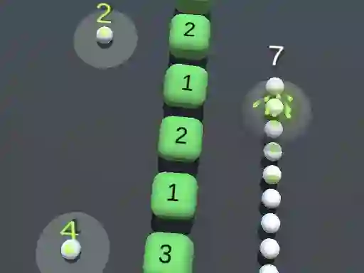 Spil Snake 3D Block online