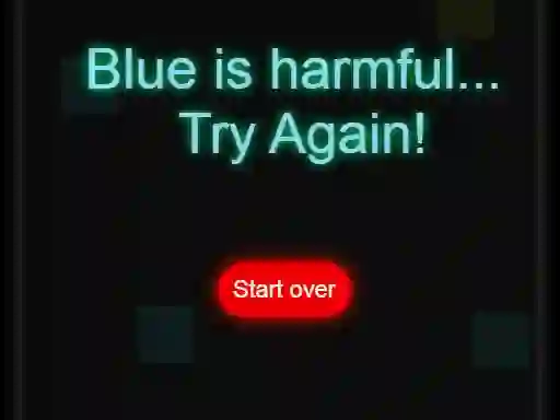 Spil Avoid the blue online