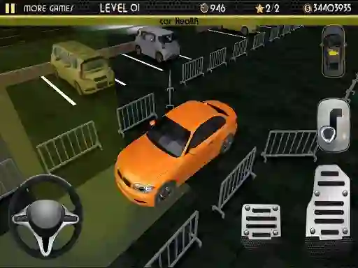 Spil Night Car Parking Simulator online