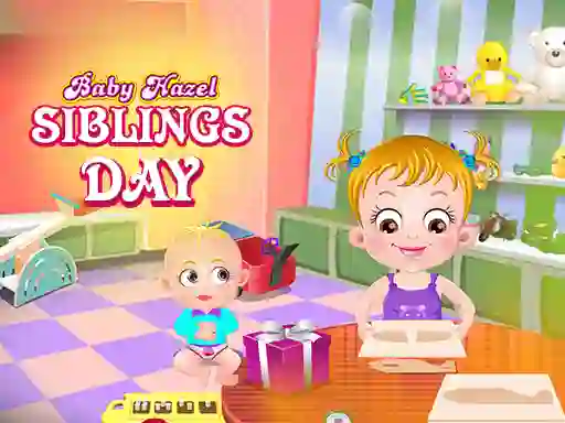 Spil Baby Hazel: Siblings Day online