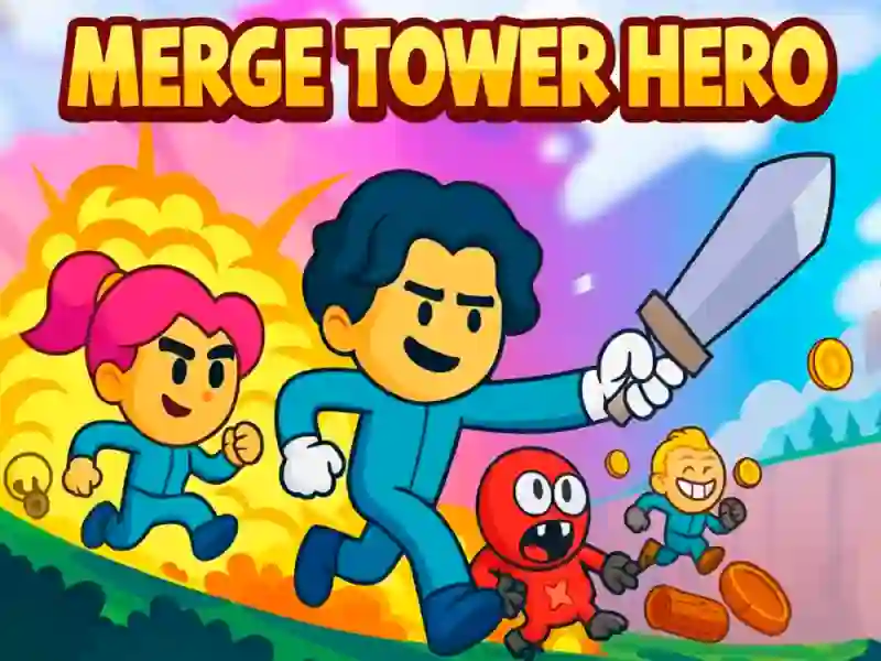 Spil Merge Tower Hero online