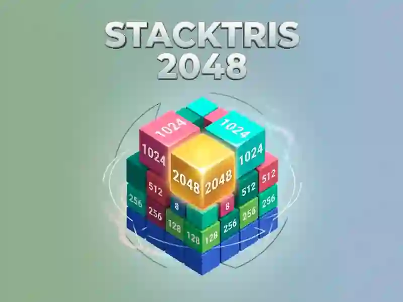 Spil Stacktris 2048 online