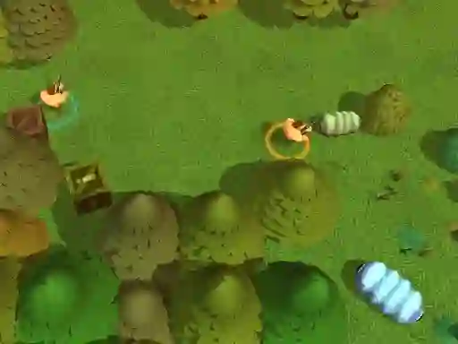 Spil Worms Combat Coop online