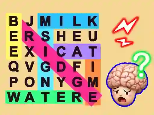 Spil Fillwords: Find All the Words online