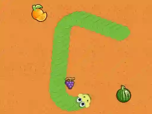 Spil Snake Want Fruits online