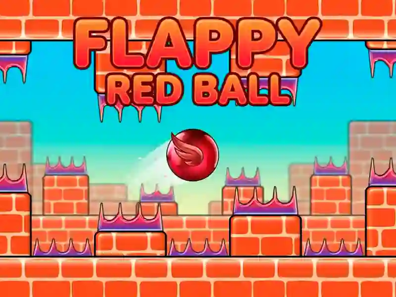 Spil Flappy red ball online
