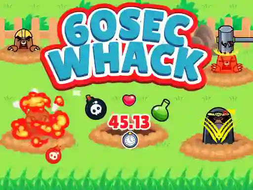 Spil 60 Second Whack online