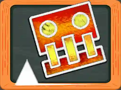 Spil Geometry Dash Blackboard online