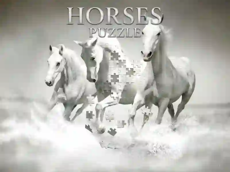 Spil Horses Puzzle online