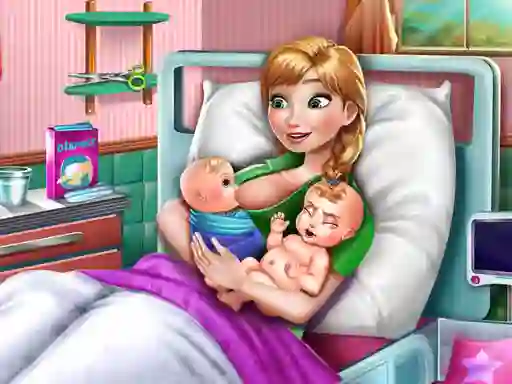 Spil Ice Princess Twins Birth online