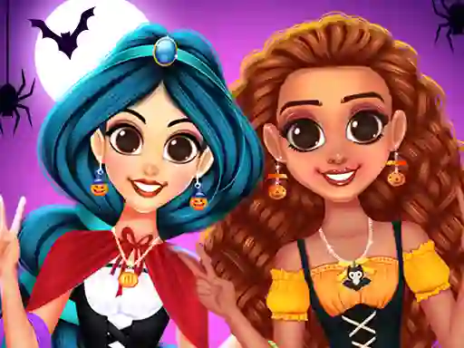 Spil BFFs Happy Halloween Party online