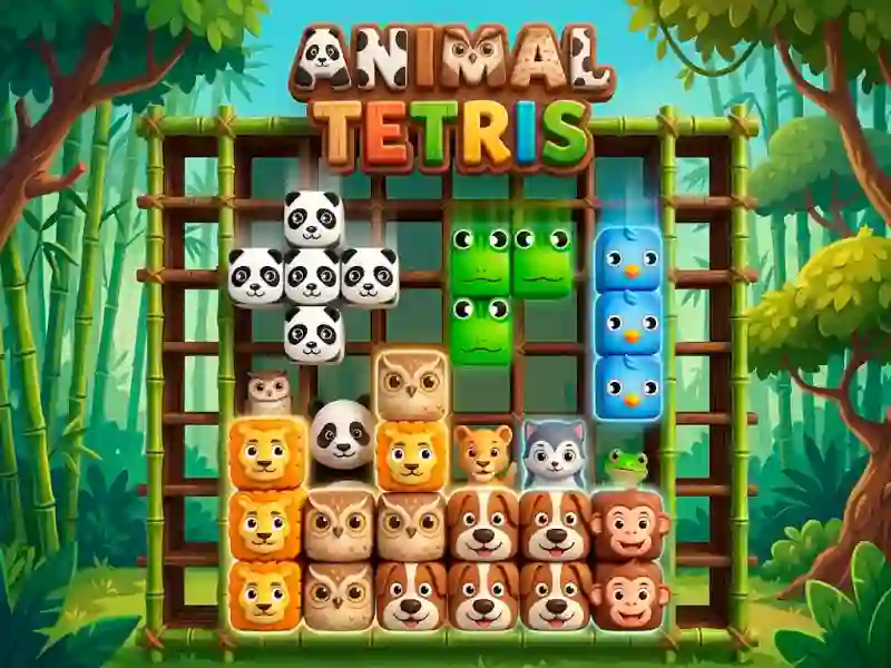 Spil Animal Tetris online