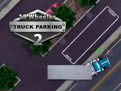Spil 18 Wheeler Truck Parking 2 online