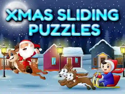 Spil Xmas Sliding Puzzles online