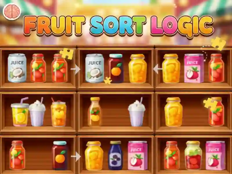 Spil Fruit Sort Logic online