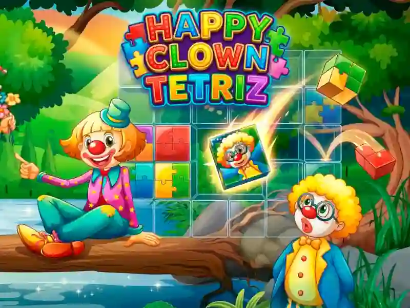 Spil Happy Clown Tetriz online
