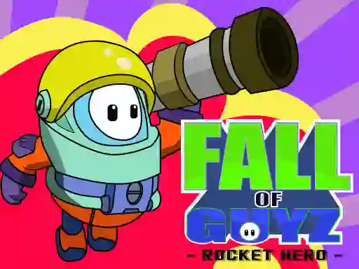 Spil Fall Guys Rocket Hero online