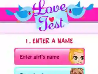 Spil Princess Love Test online