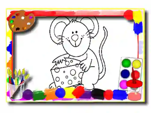 Spil Kids Cartoon Coloring Book online
