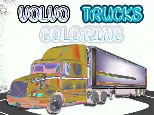 Spil Volvo Trucks Coloring online