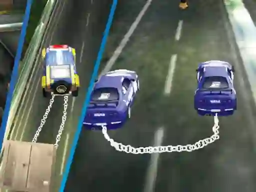Spil Chained Impossible Driving Police Cars online