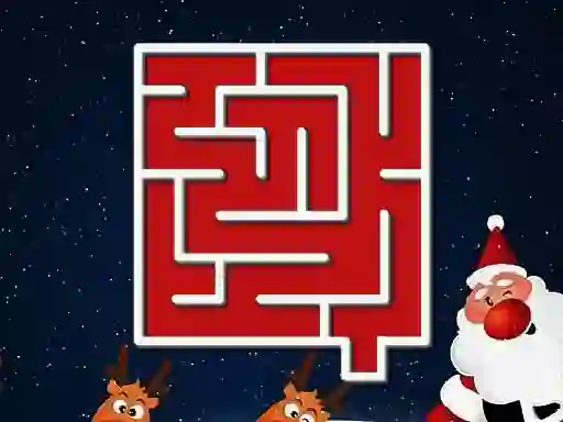 Spil Christmas Maze online