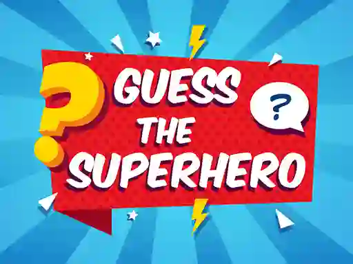 Spil Guess The Superhero online