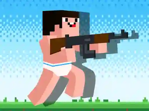 Spil Noob Rush vs Pro Monsters online
