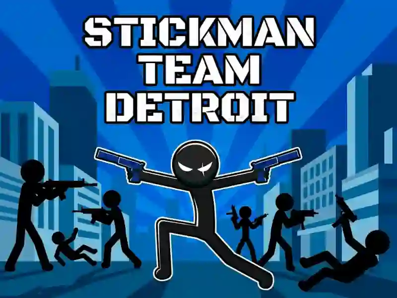 Spil Stickman Team Detroit online