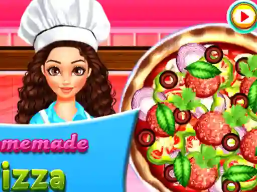 Spil Homemade Pizza Cooking online