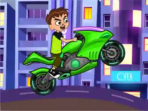Spil Ben 10 Racer punk online