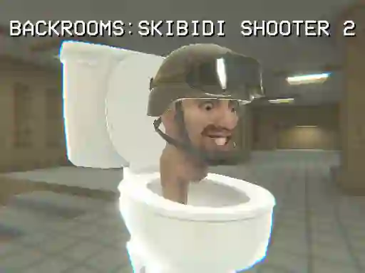 Spil Backrooms: Skibidi Shooter 2 online
