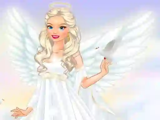Spil Sweet angel dress up online