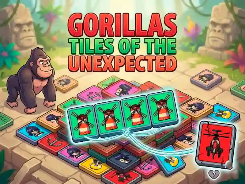 Spil Gorillas Tiles Of The Unexpected online
