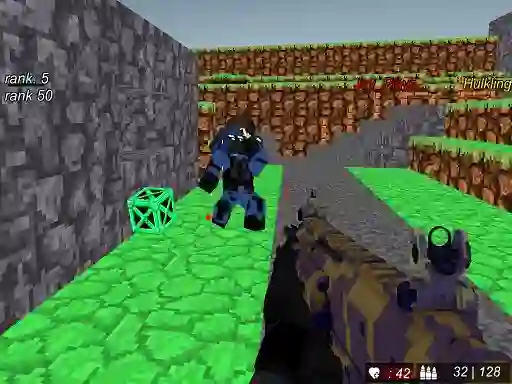 Spil Blocky Wars Advanced Combat Swat Multiplayer online