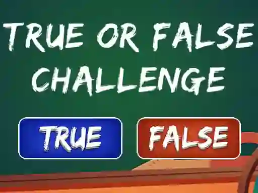 Spil  True Or False Challenge online