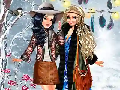 Spil Boho Winter With Princess online