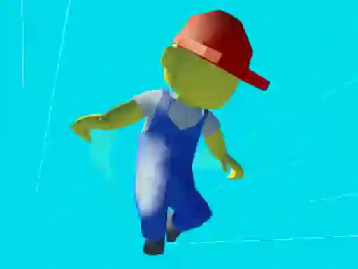 Spil Parkour Run 3d.io online