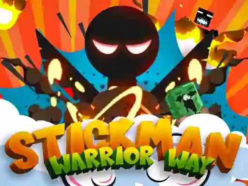 Spil Stickman Warrior Way online