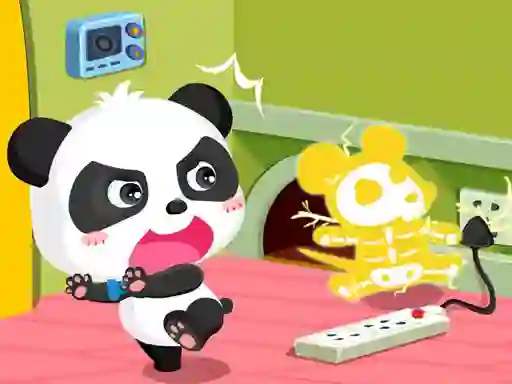 Spil Baby Panda Home Safety online