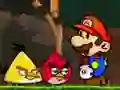 Spil Mario vs Angry Birds online