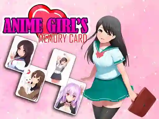 Spil Anime Girls Memory Card online