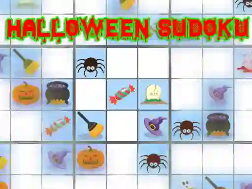 Spil Halloween Sudoku online