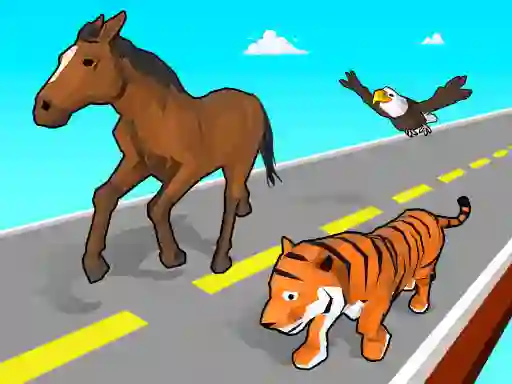 Spil Animal Transform Race online
