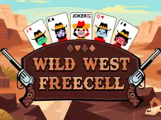 Spil Wild West Freecell online
