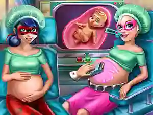 Spil Hero BFFs Pregnant Check up online
