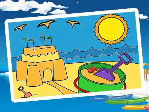 Spil Summer Coloring Pages online