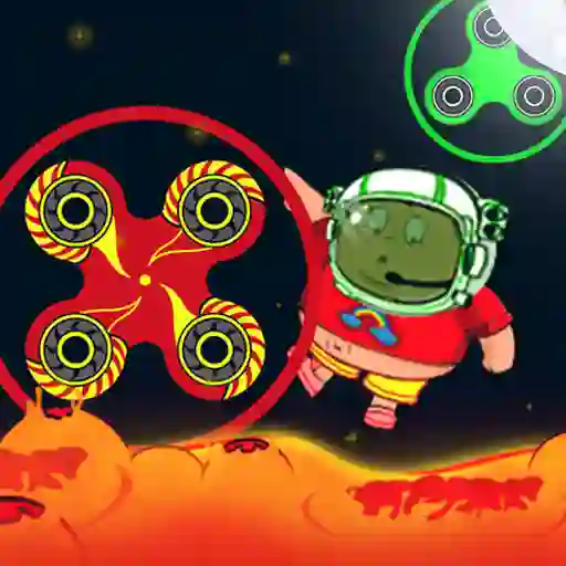 Spil Spinner Astro the Floor is Lava online