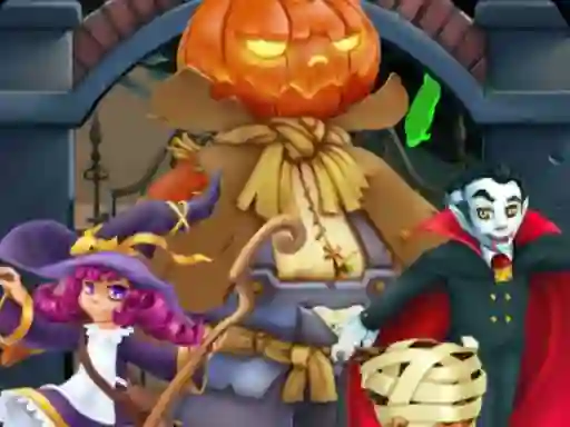 Spil Halloween Jigsaw Deluxe online