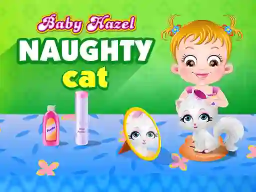Spil Baby Hazel - naughty cat online